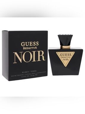 Guess Seductive Noir Perfume 2.5 oz (75ml) EDT Spray for Women New sealed in Box